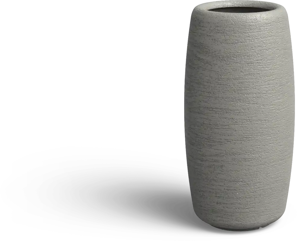 ADEZZ Moya Plantenbak van Beton/Polymeer - Kaolin, Ø 400 x 800 mm - Voordelig
