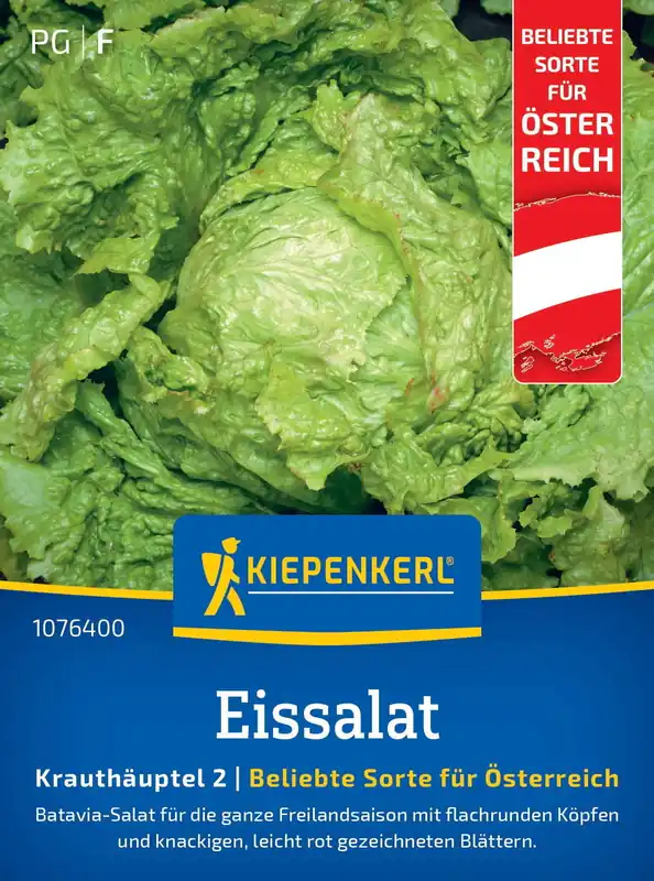 Kiepenkerl IJsbergsla Grazer Krauthäuptl 2, 250 Korrels - Makkelijk bestellen
