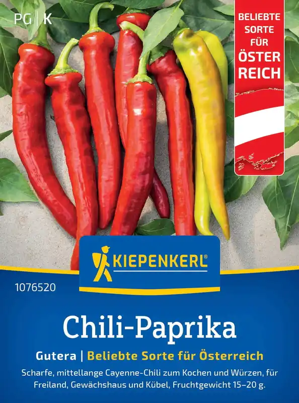 Kiepenkerl Chili Gutera, 15 Korrels - Topdeal