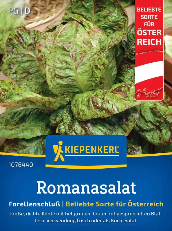 Klaar voor verzending - Kiepenkerl Romeinse Sla Forellenschluß, 400 Korrels