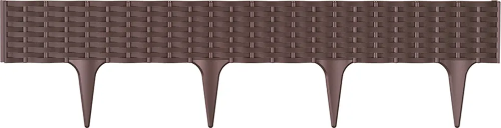 Prosperplast Borderrand in Rattanlook - Bruin - Hoge kwaliteit