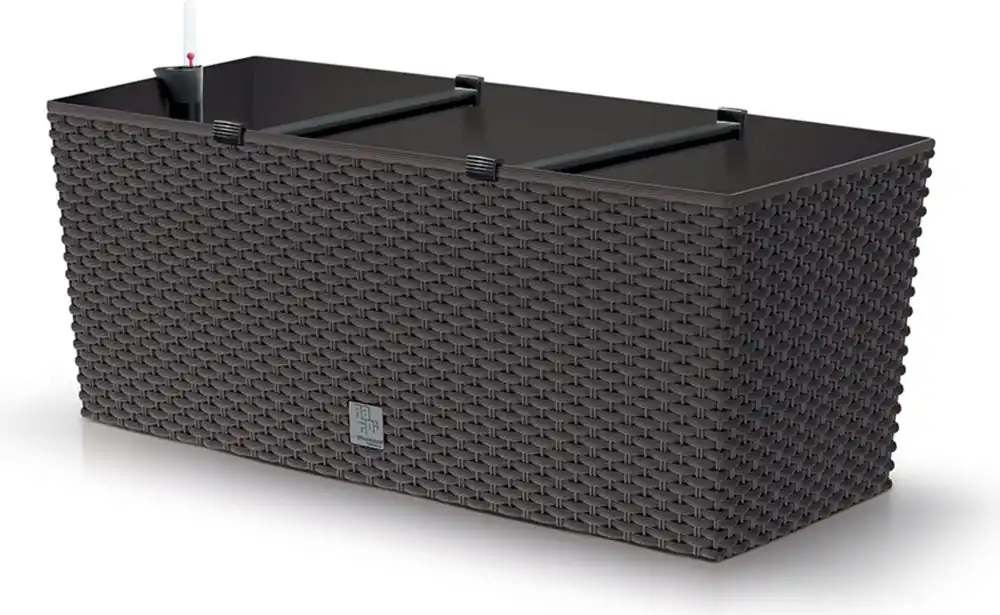 Prosperplast Bloembak Rato Case incl. Bewateringssysteem - Bruin, L 60 cm - Aanbieding loopt bijna af