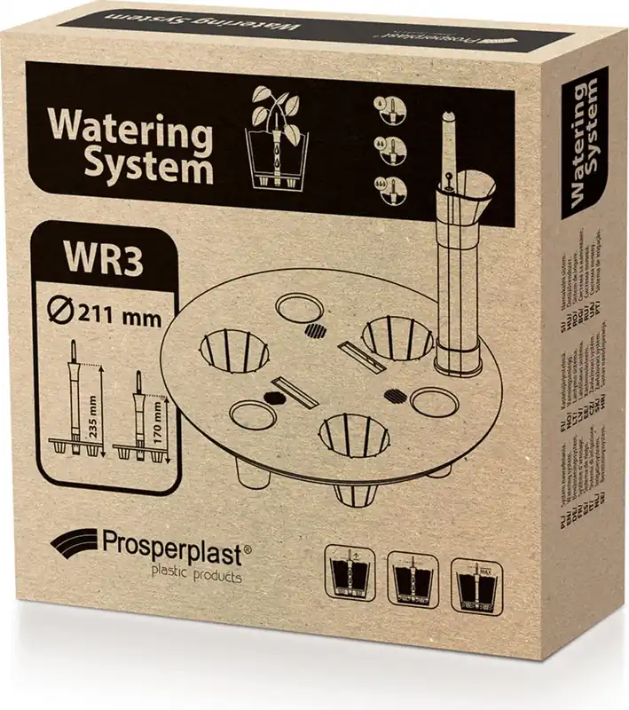 Verlaagde prijs - Prosperplast Bewateringssysteem "Rond" voor BHER300/DRTUS300L/DBMIG300/DBML300/DBMIN300, ⌀ 21,2 cm