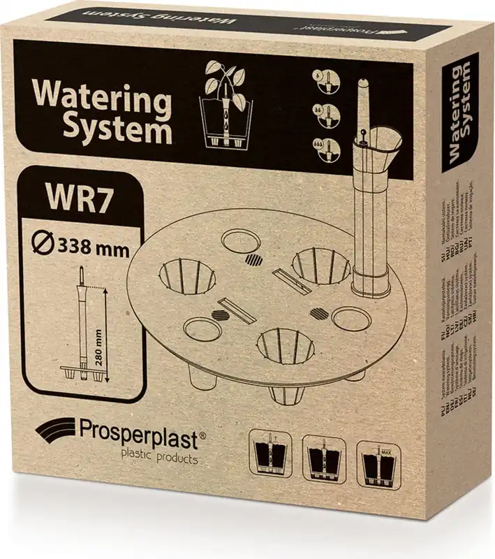Prosperplast Bewateringssysteem "Rond" voor DBHER470, ⌀ 34 cm - Actie loopt bijna af