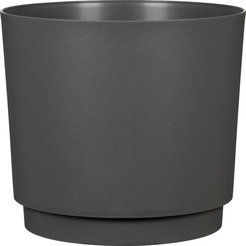 Professionele kwaliteit | Scheurich Plano Sierpot Nero, Ø 13 cm