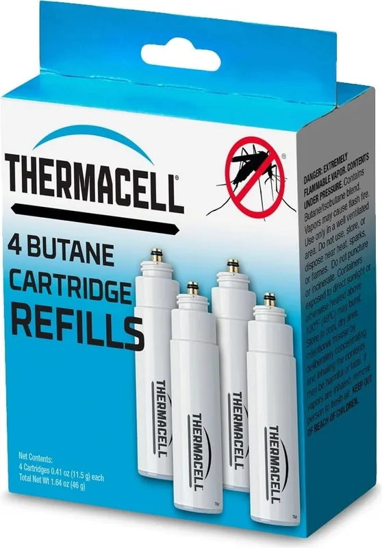 Beperkte voorraad | Thermacell TMC Navulling Gaspatronen C-4, 4 stuks