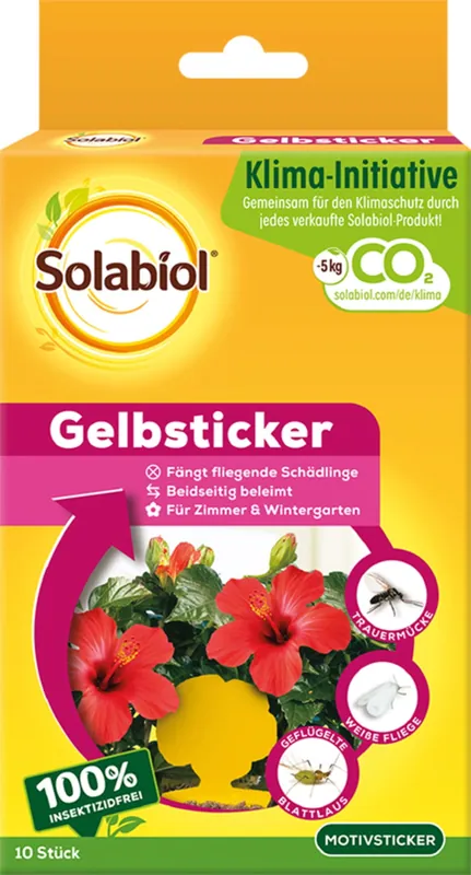 Direct kopen | Solabiol Gele Vangstickers, 10 stuks