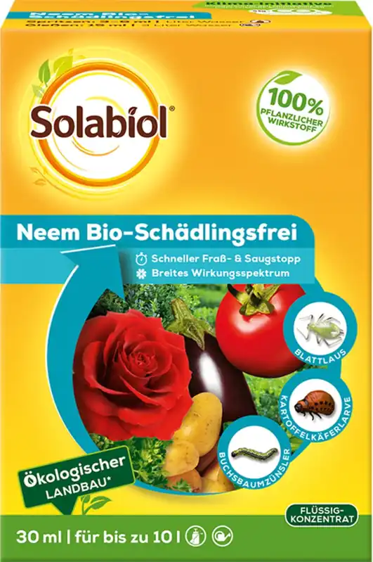 Solabiol Neem Biologische Insectenbestrijding, 30 ml - Superprijs