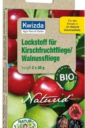 Bespaar meer | Kwizda Naturid Lokstof Kersenvliegen/Walnootboorvliegen, 2 stuks