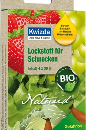 Kwizda Naturid Lokstof Slakken, 4 stuks - Favoriet van klanten