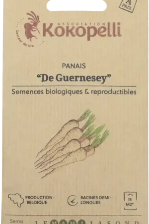 Nieuw gelanceerd | Kokopelli Biologische Pastinaak "Guernsey", 2 g