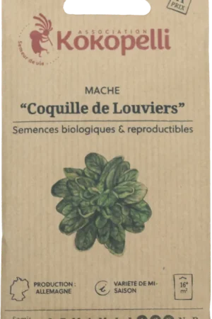 Snelle levering | Kokopelli Biologische Veldsla "Coquille de Louviers", 4 g