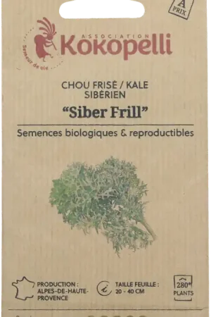 Aanbieding - Kokopelli Biologische Boerenkool "Siber Frill", 300 Korrels