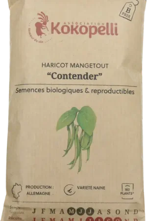 Kokopelli Biologische Struikboon "Contender", 80 g | Premiumkwaliteit