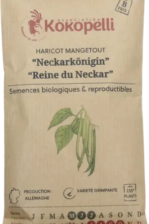 Veel gevraagd | Kokopelli Biologische Snijboon "Neckarkönigin", 80 g