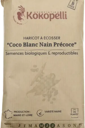 Nieuw in de shop | Kokopelli Biologische Struikboon "Coco Blanc", 80 g