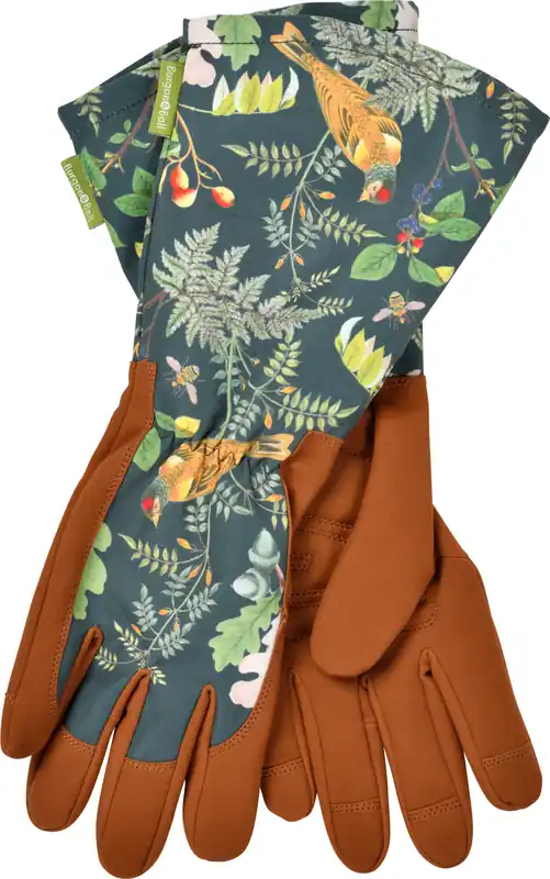 Burgon & Ball Tuinhandschoenen met Manchet "Woodland Wonders", 1 Paar | Online bestelbaar