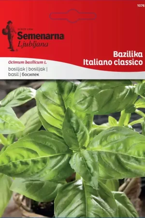Sale - Semenarna Ljubljana Basilicumzaden "Italiano Classico", 3 g