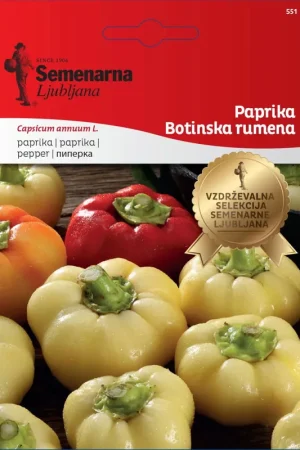 Semenarna Ljubljana Paprikazaden "Botinska Gelb", 1 g - Flitsaanbieding