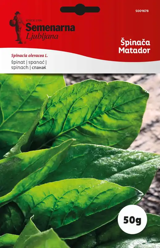 Semenarna Ljubljana Spinaziezaden "Matador", 50 g - Bestseller