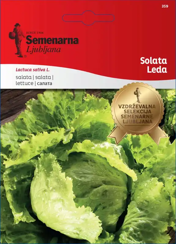 Nieuw binnen - Semenarna Ljubljana IJsbergsla-zaden "Leda", 5 g