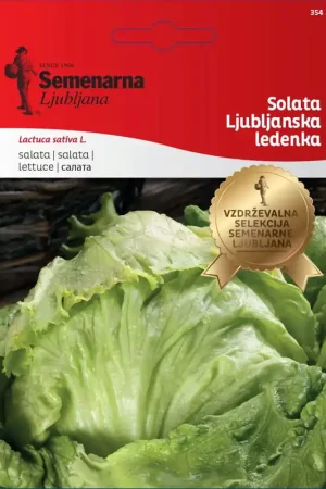 Uitverkoop | Semenarna Ljubljana IJsbergsla-zaden "Ljubljanska Ledenka", 5 g