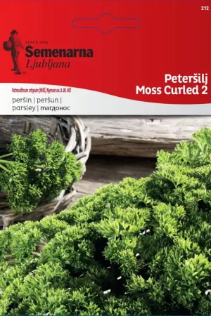Semenarna Ljubljana Peterselie-zaden "Moss Curled 2" (Gekruld), 8 g | Nieuw gelanceerd
