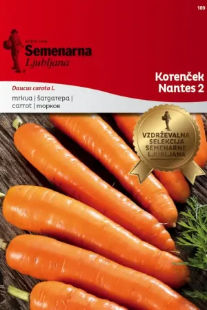 Premiumkwaliteit | Semenarna Ljubljana Wortelzaden "Nantes 2", 7 g