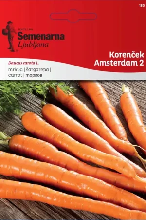 Uitverkoop - Semenarna Ljubljana Wortelzaden "Amsterdam 2", 7 g