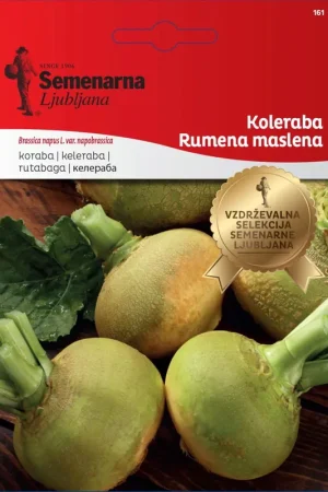 Semenarna Ljubljana Koolrabizaden "Gelbe Butter", 8 g - Topprijs