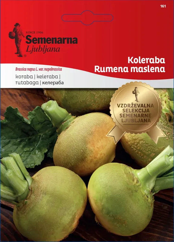 Semenarna Ljubljana Koolrabizaden "Gelbe Butter", 8 g - Topprijs