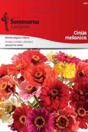 Semenarna Ljubljana Zinnia-zaden - Mix, 3 g | Veilige betaling