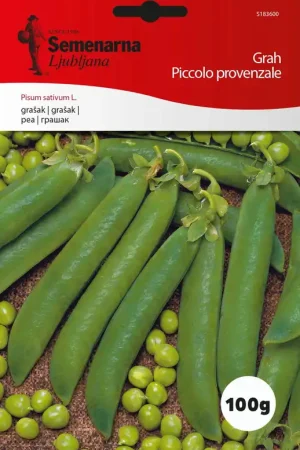Semenarna Ljubljana Doperwtenzaden "Piccolo Provenzale", 100 g | Op voorraad