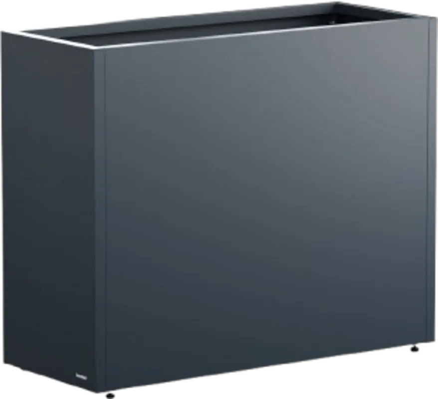 Herstera Plantenbak Cube Divider - Antraciet, 100 x 40 x 80 cm | Tijdelijke actie