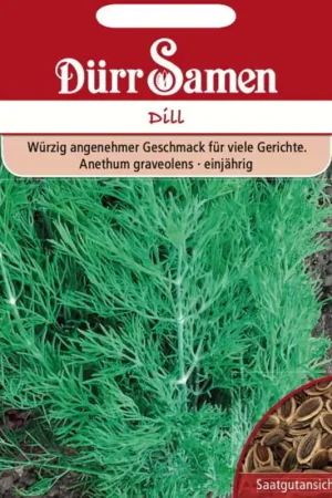 Dürr Samen Dillezaden "Blattreicher", 1.500 Korrels - Rechtstreeks uit de fabriek