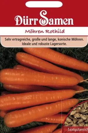 Speciale deal | Dürr Samen Wortelzaden "Rothild", 2.000 Korrels