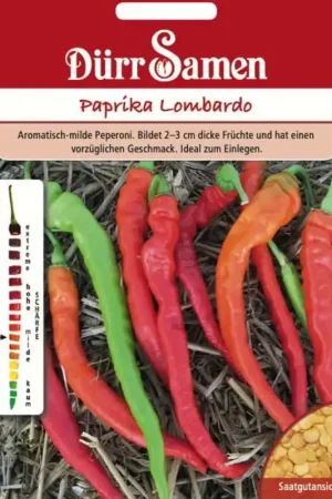 Direct bestellen | Dürr Samen Paprika, Peperonizaden "Lombardo", 50 Korrels