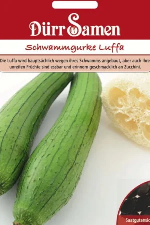 Verlaagde prijs - Dürr Samen Sponskomkommer "Luffa", 10 Korrels
