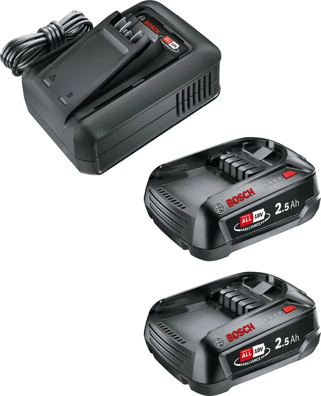 GARDENA Starter Kit QC AL 18V-44 + 2 x 2,5 Ah SoC - Premium