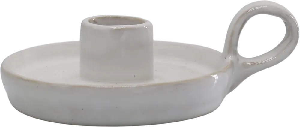 Chic Antique Kaarsenhouder Massy, Crème | Veilig winkelen
