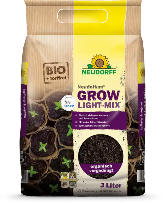 Neudorff NeudoHum Grow Light-Mix, 3 L | Rechtstreeks van de fabrikant