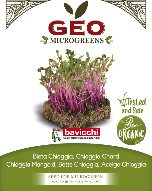 Bavicchi Biologische Kiemgroenten "Chioggia Mangold", 15 g | Topdeal