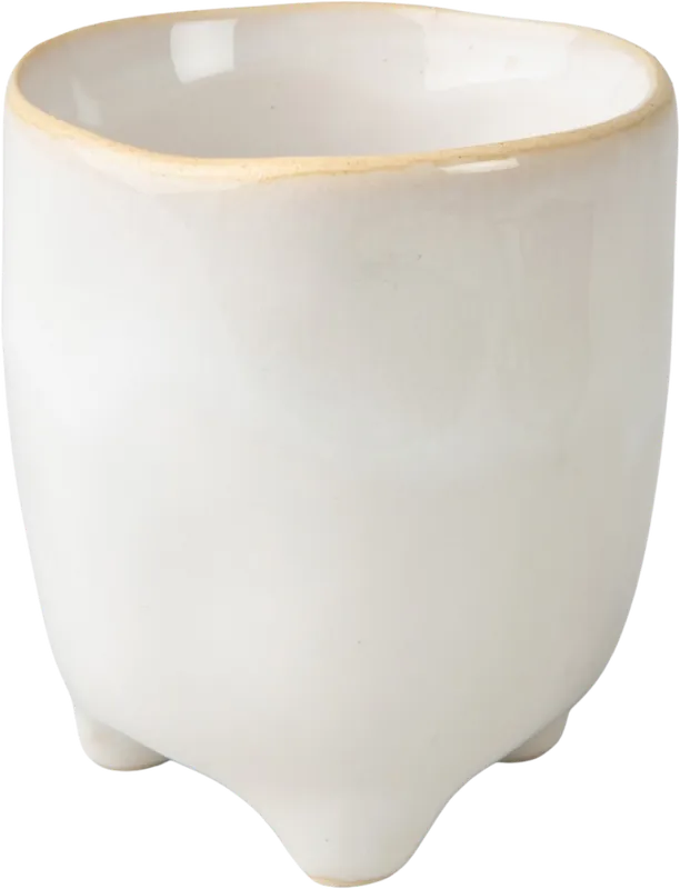 Koopje - Garden Trading Positano Bloempot - Wit, 7,2 cm