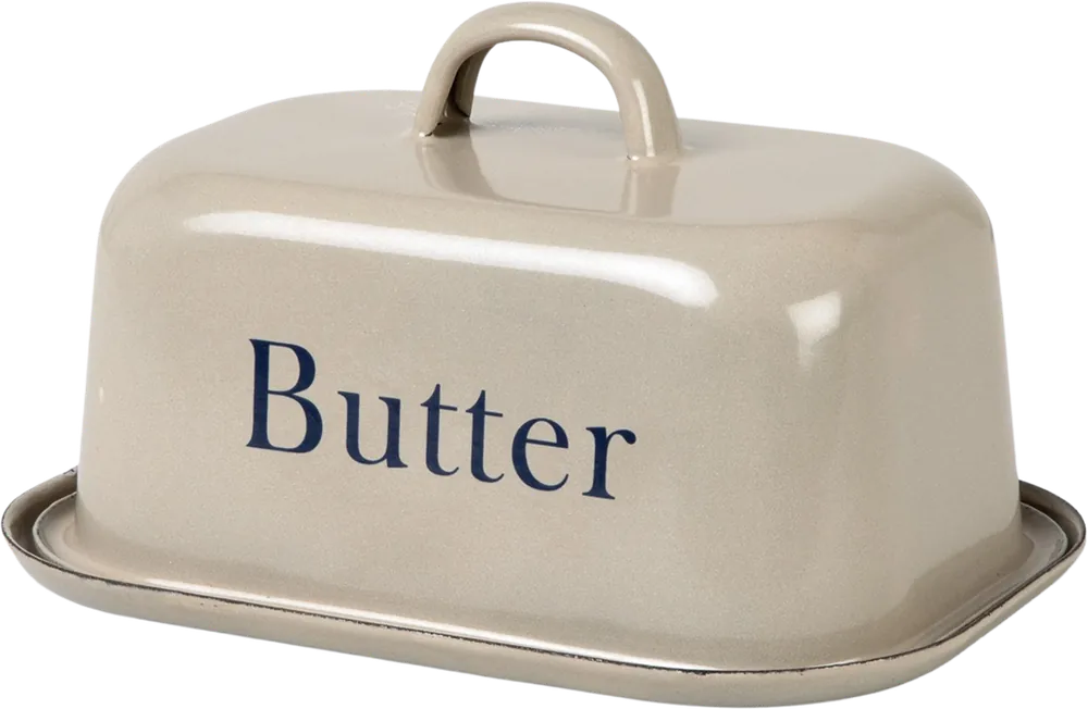 Shop nu - Garden Trading Emaille Botervloot "Truffle"