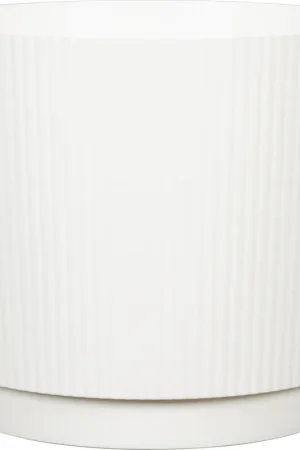 Scheurich Plantenbak Lino Chalk White, 13 | Speciale aanbieding