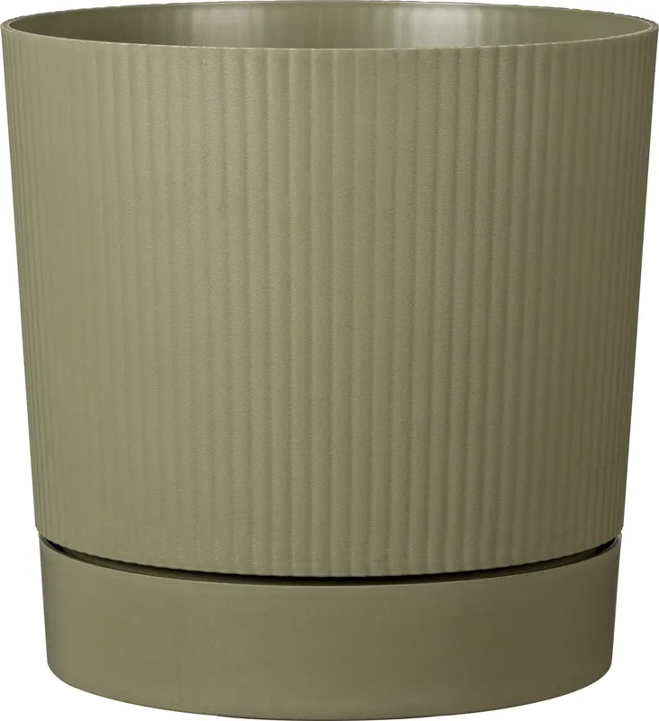 Scheurich Plantenbak Lino+ Moss Green, Ø 29 cm | Koop vandaag