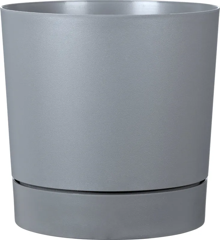Deal | Scheurich Plantenbak Plano+ Pure Grey, Ø 29 cm