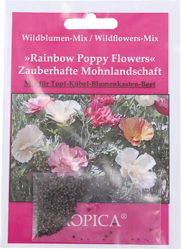 Topdeal | TROPICA Wildbloemenmix "Rainbow Poppy Flowers", 300 Korrels