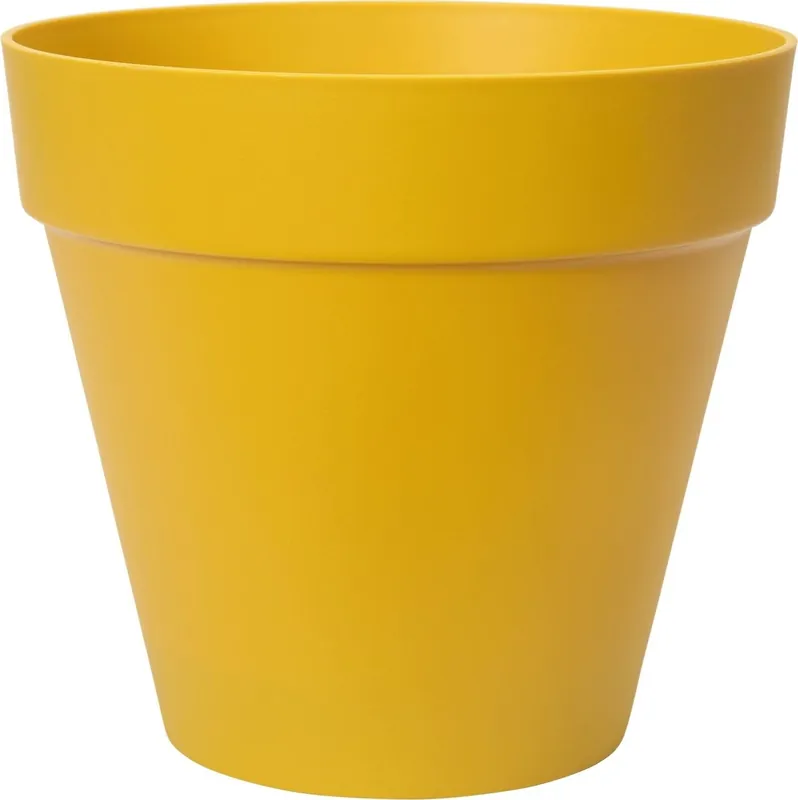 elho loft urban rond wielen 50cm, warm grijs - Premium