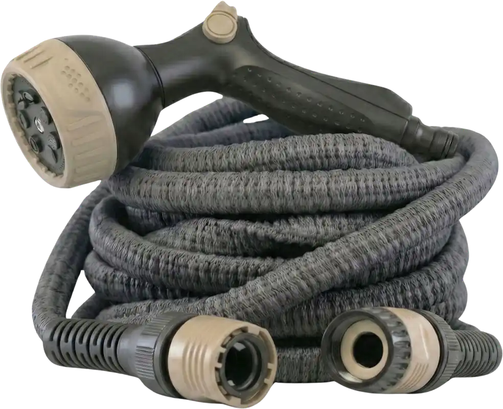 Livlig Flexibele Slang Complete Set - 4 m, Beige - Populair bij klanten
